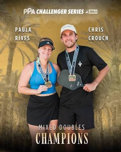 Paula Rives, mixed doubles champion, PPA Challenger Punta Gorda 2026